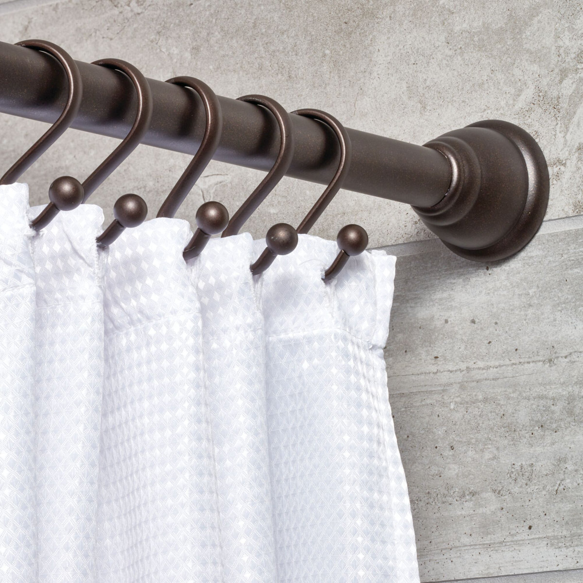 Besar Metal Shower Curtain Hook (Set of 12)